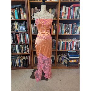 Jovani Women's Size 4 Multicolor Long Maxi Mermaid Dress Evening Gown Prom